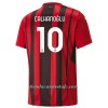 Camiseta de fútbol AC Milan Hakan Calhanoglu 10 Primera Equipación 2021/22 - Hombre